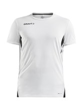 Craft Sport-Tshirt Pro Control Impact (leicht, atmungsaktiv) weiss Herren